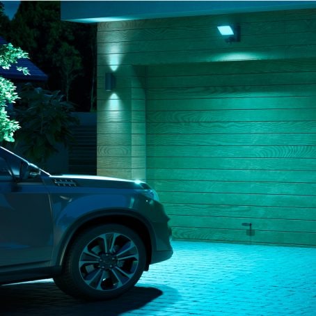 Kraftig, fargerikt lys