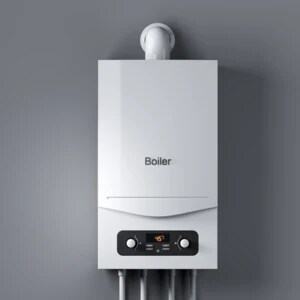 Varmtvannsbereder og rør Varmtvannsbereder og rør