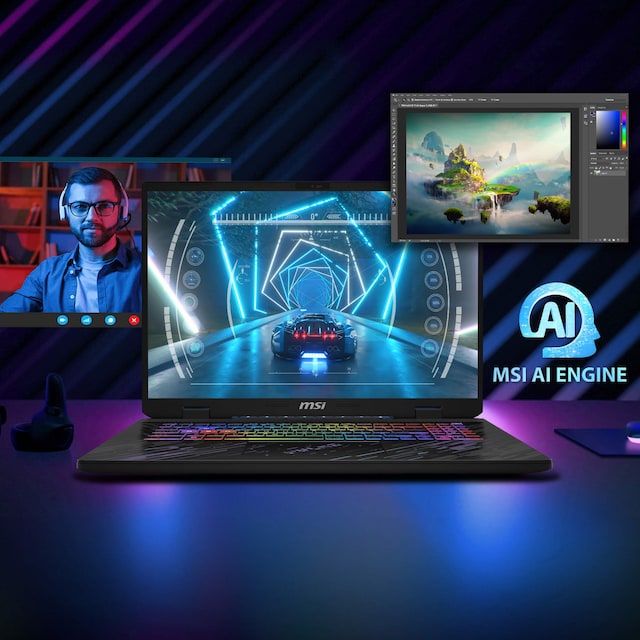 MSI Pulse 17 AI 17" QHD+ gaminglaptop