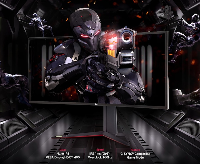 LG 34" buet gamingskjerm 34GN850