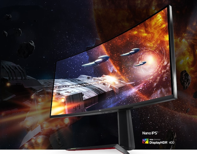 LG 34" buet gamingskjerm 34GN850