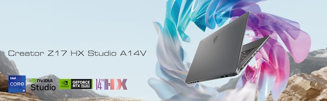 MSI Creator Z17 HX Studio A14VGT 17" laptop