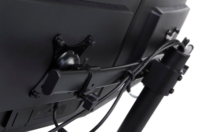 Detalj – baksiden av skjermen Detalj – baksiden av skjermen