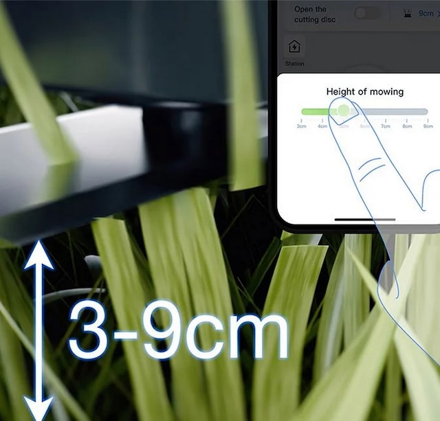 3-9cm Automated Adjustable Cutting Height